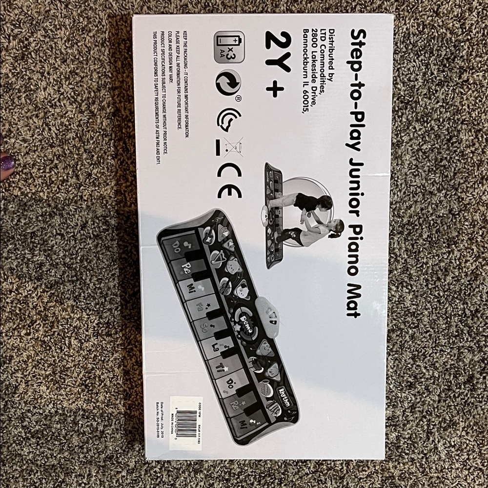 Step-to-Play Junior Piano Mat